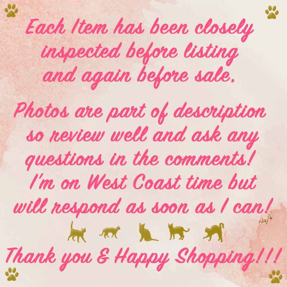Comment on an item with any questions!